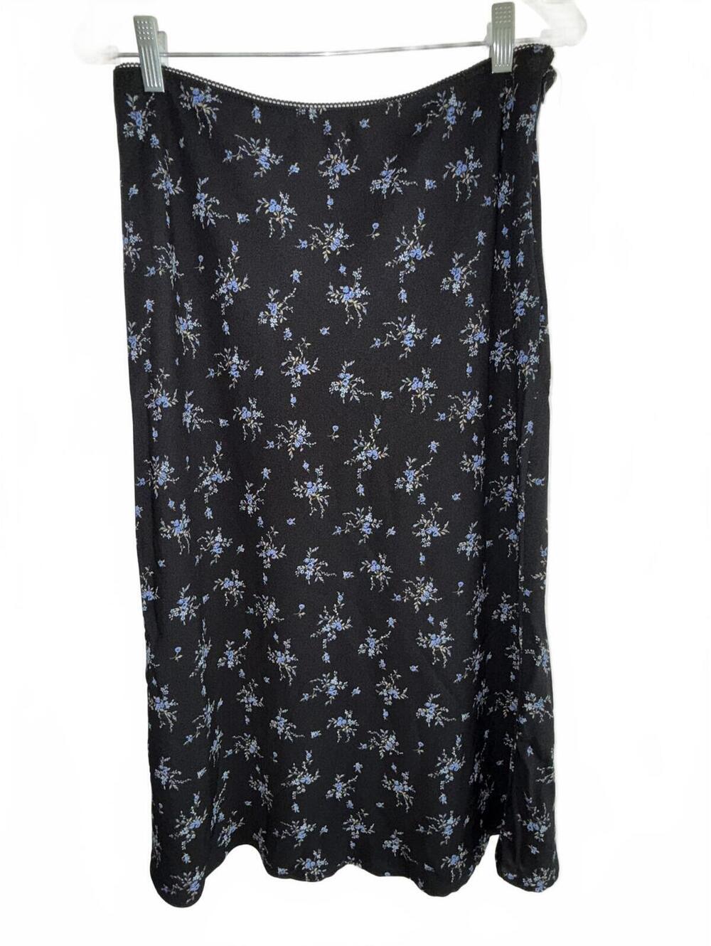 Wild Fable Black Floral Skirt – Size M, NWT - Picture 2 of 3